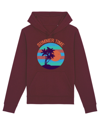 Vintage Summer Sunset Burgundy