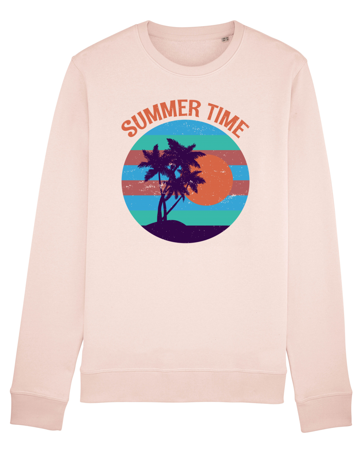 Bluză mânecă lungă Unisex Rise Candy Pink