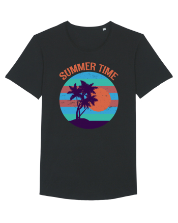 Vintage Summer Sunset Black