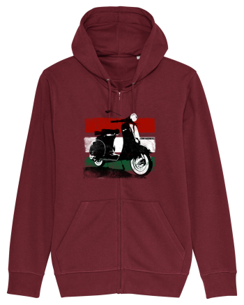 vespa Burgundy