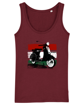 vespa Burgundy