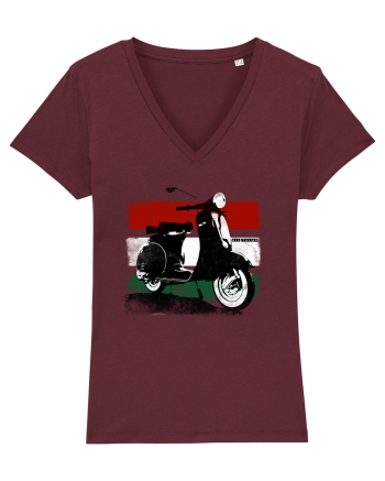 vespa Burgundy