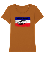 citroen ds Tricou mânecă scurtă guler larg fitted Damă Expresser