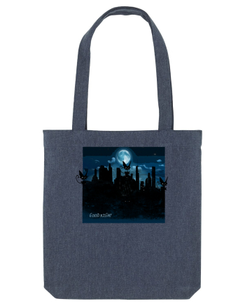 cat in night Midnight Blue