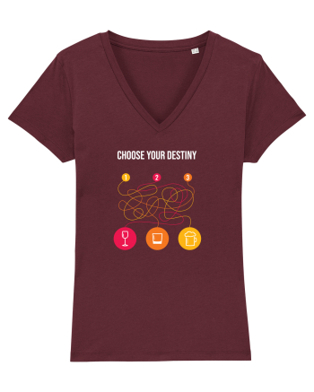 Choose your destiny Burgundy