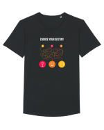 Choose your destiny Tricou mânecă scurtă guler larg Bărbat Skater