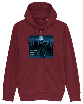 do not forget to look skyward Burgundy