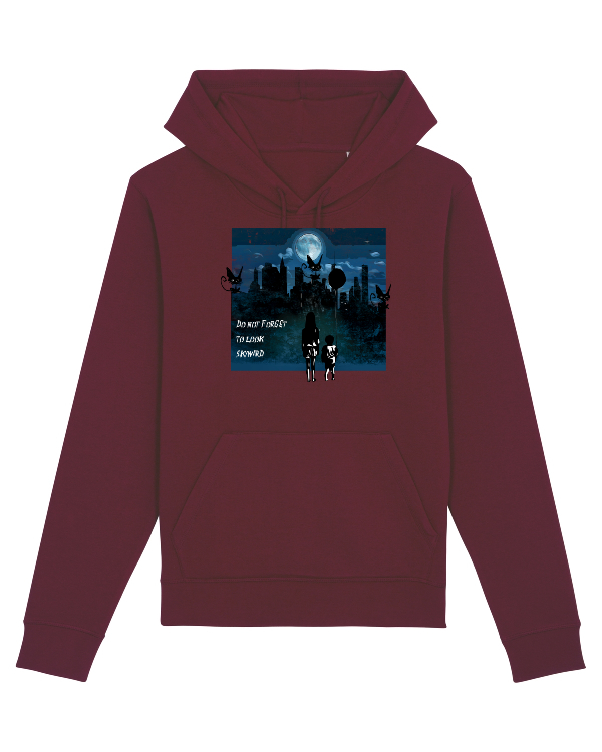 Hanorac Unisex Drummer Burgundy