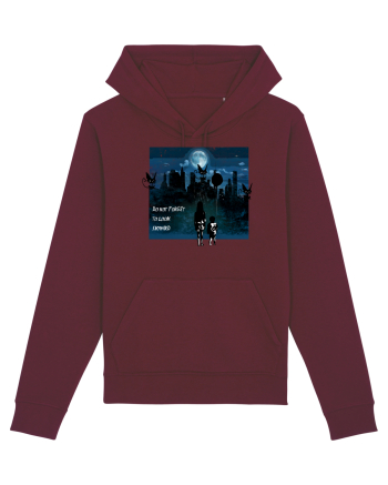 do not forget to look skyward Burgundy