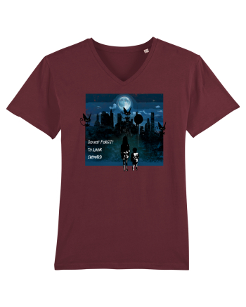 do not forget to look skyward Burgundy