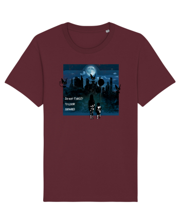 do not forget to look skyward Burgundy