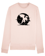 Dragon în văzduh Bluză mânecă lungă Unisex Rise