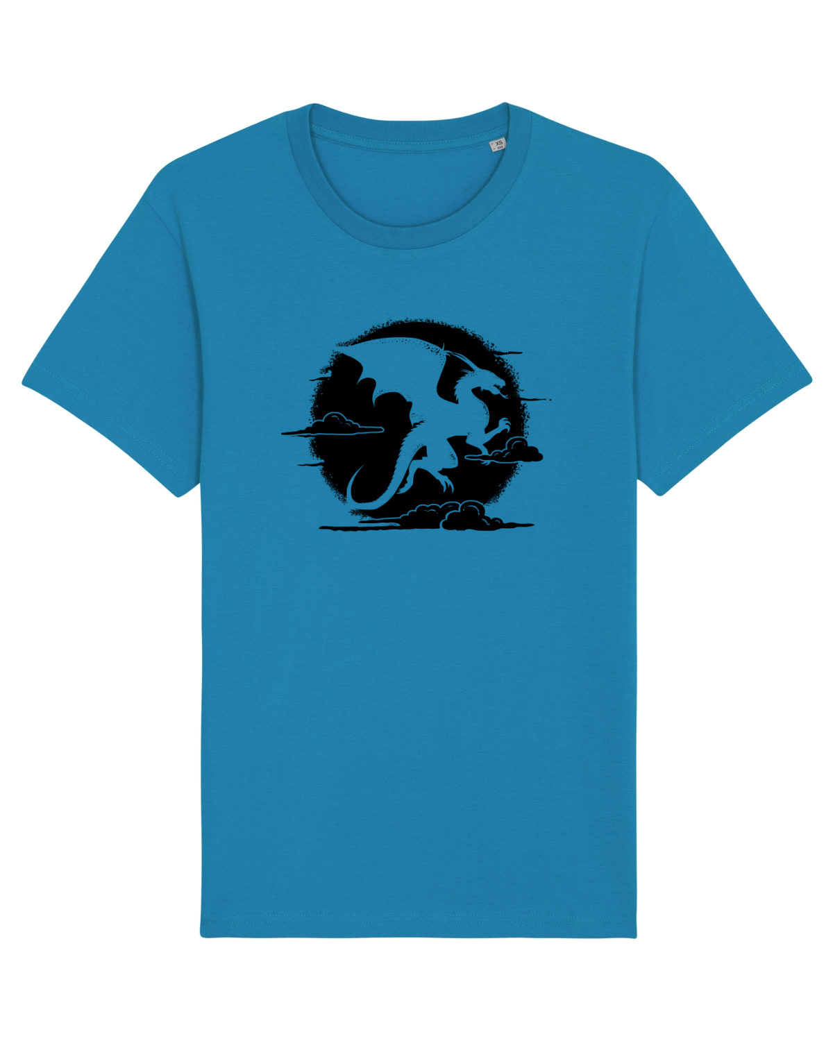 Tricou mânecă scurtă Unisex Rocker Azur