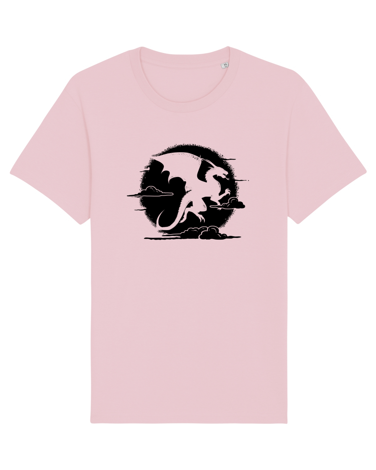 Tricou mânecă scurtă Unisex Rocker Cotton Pink