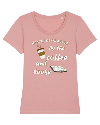 Easily Distracted By The Coffee And Books Canyon Pink
