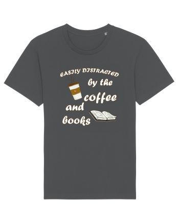 Easily Distracted By The Coffee And Books Anthracite