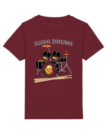 Sushi Drums Burgundy