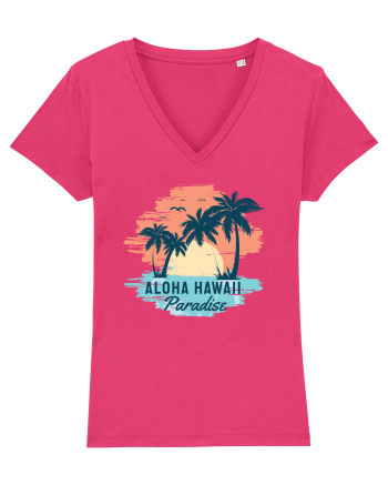 Aloha Hawaii Paradise Raspberry