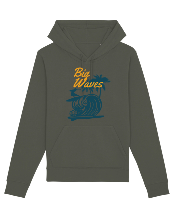 Big Waves Surfing Khaki