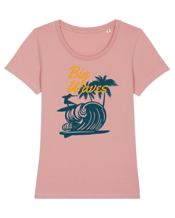 Big Waves Surfing Canyon Pink
