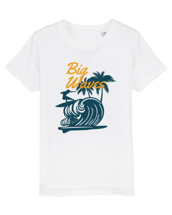 Big Waves Surfing White