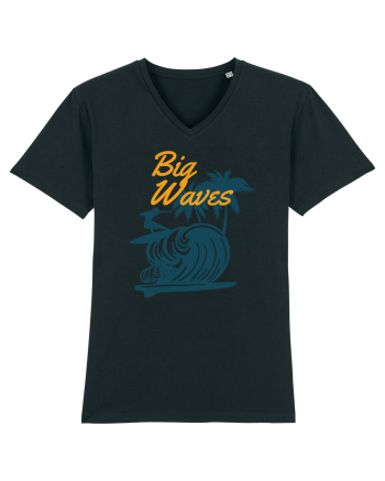 Big Waves Surfing Black