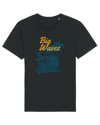 Big Waves Surfing Black