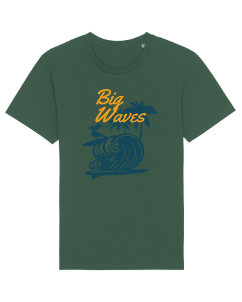 Big Waves Surfing Bottle Green