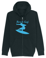 Born To Surf Hanorac cu fermoar Unisex Connector