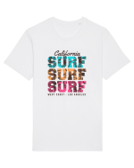 California Surf West Coast Tricou mânecă scurtă Unisex Rocker