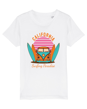 California Surfing Paradise Van Life White
