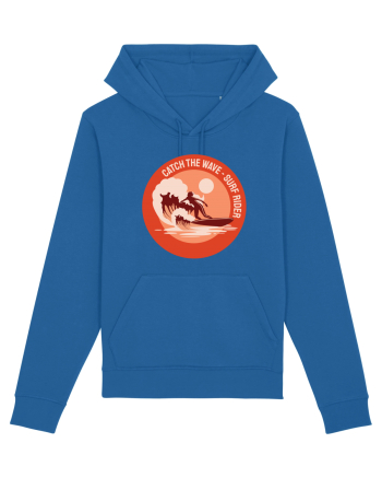 Catch The Wave Surf Rider Royal Blue