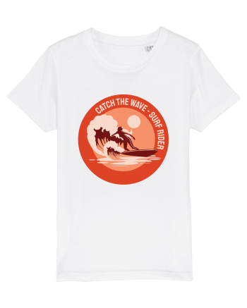 Catch The Wave Surf Rider White