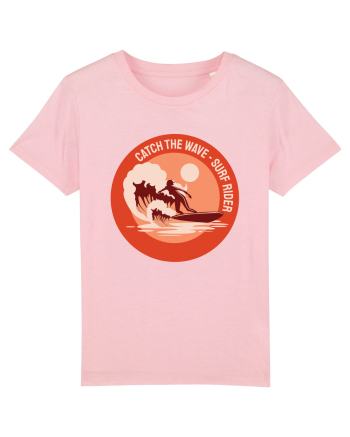 Catch The Wave Surf Rider Cotton Pink