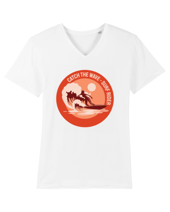 Catch The Wave Surf Rider White