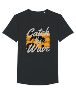 Catch The Wave Tricou mânecă scurtă guler larg Bărbat Skater