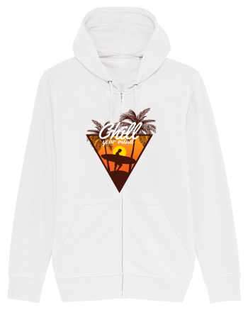 Chill Your Mind Surfer Beach White