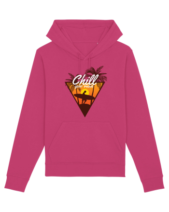 Chill Your Mind Surfer Beach Raspberry