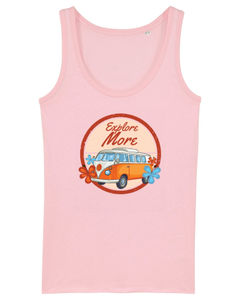 Explore More Van Life Cotton Pink