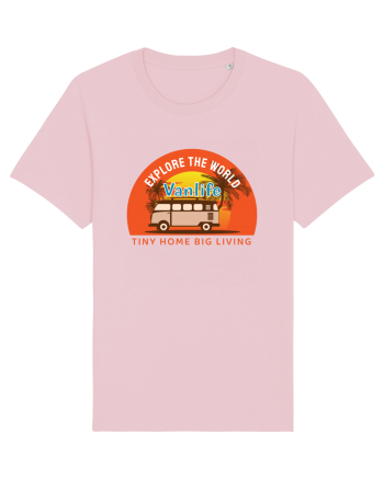 Explore The World Van Life Cotton Pink