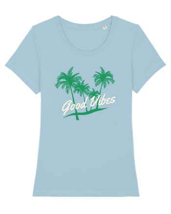 Good Vibes Sky Blue
