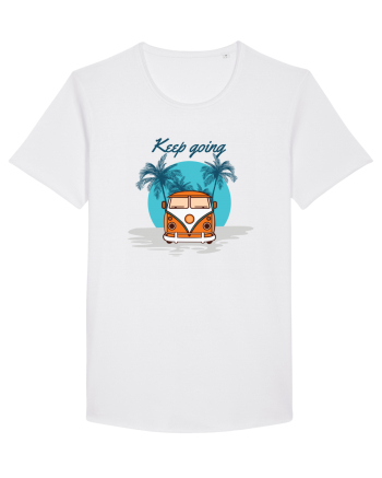 Keep Going Van Life White