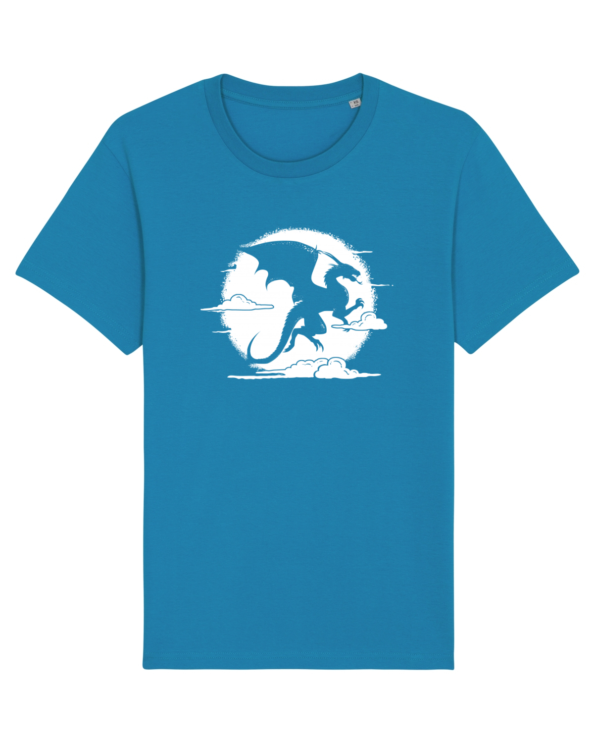 Tricou mânecă scurtă Unisex Rocker Azur