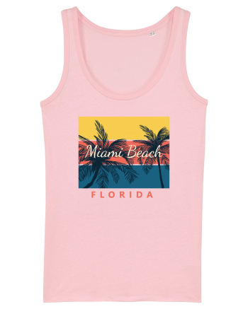 Miami Beach Florida Cotton Pink