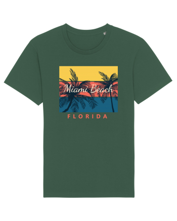 Miami Beach Florida Bottle Green