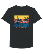 Miami Beach Florida Tricou mânecă scurtă guler larg Bărbat Skater