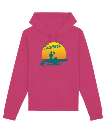 Ocean Sunset Blue Wave Raspberry
