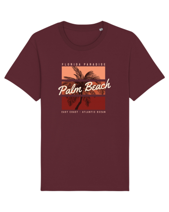 Palm Beach East Coast Florida Burgundy