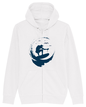Perfect Wave Surf Life Ocean White