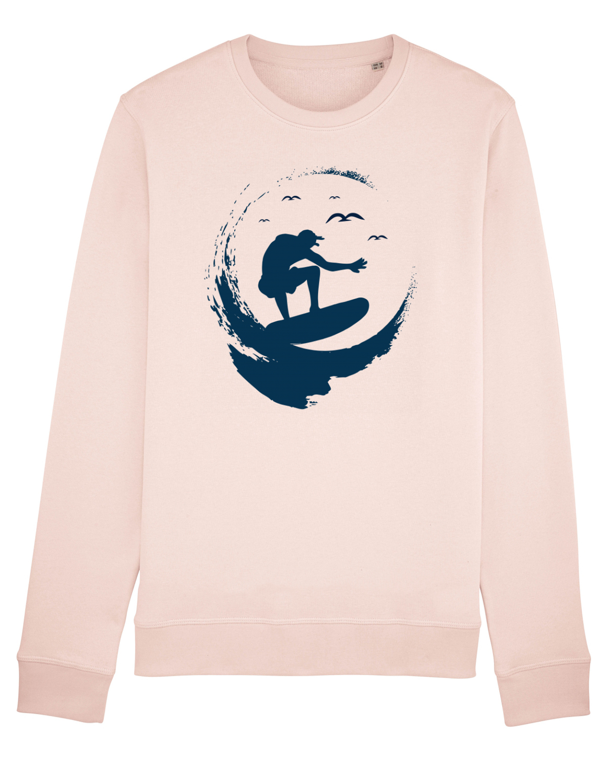 Bluză mânecă lungă Unisex Rise Candy Pink